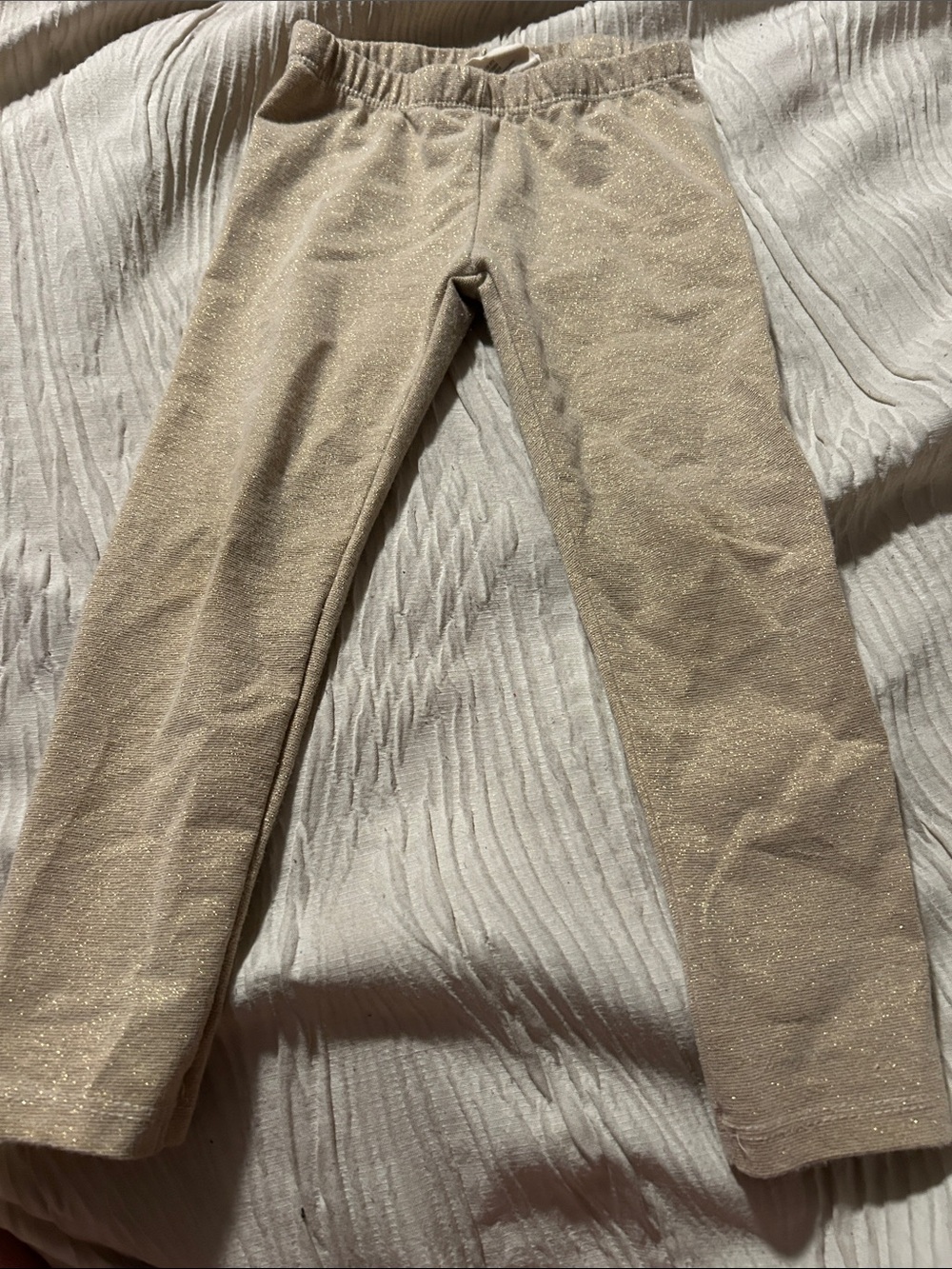 Crazy 8 Gold Shimmer Knit Pants